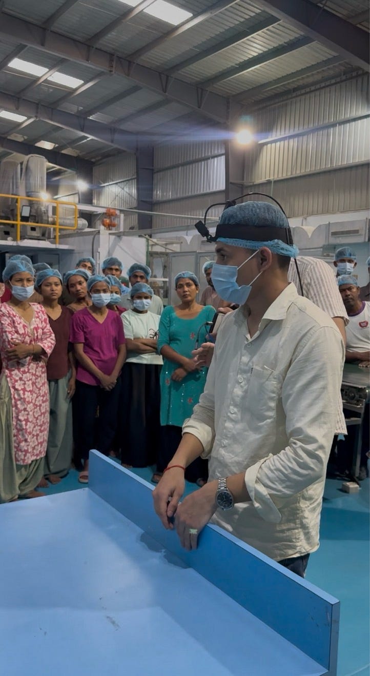 We Went Into a Real Factory. Here Is What We Collected and Why It Matters.