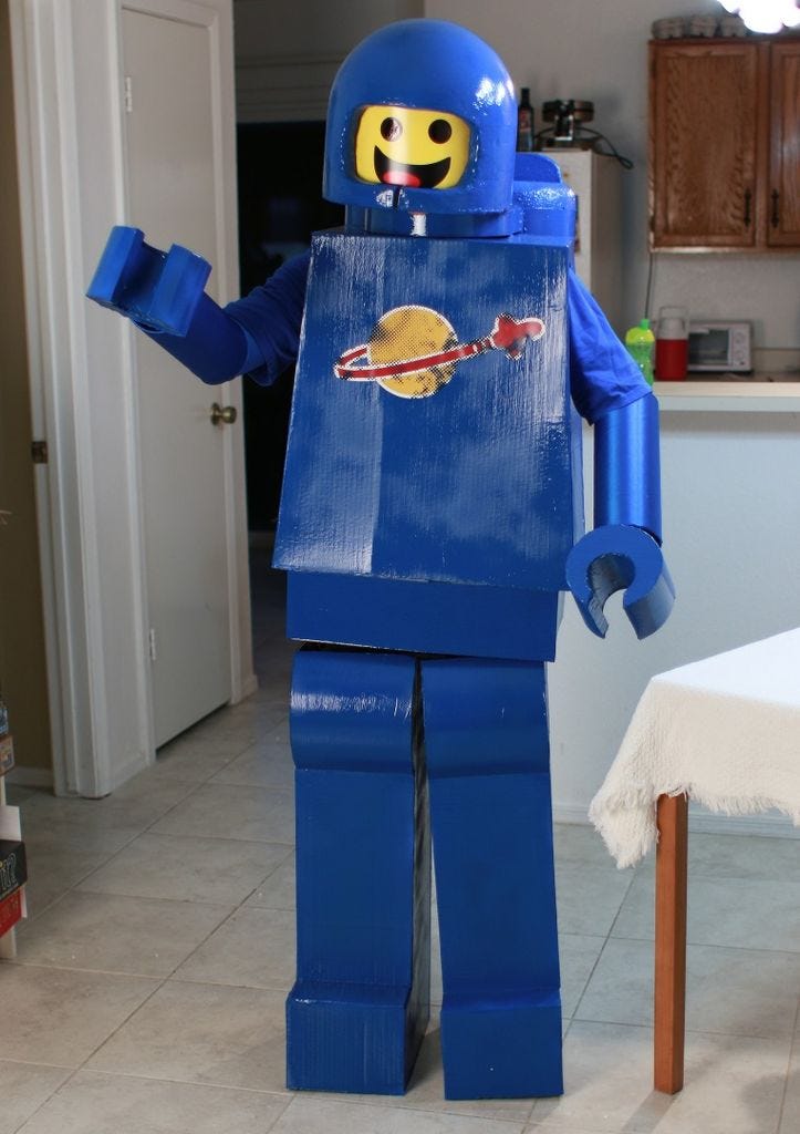 The Ultimate Guide to Making a Lego Costume | by Matt Taylor | Medium