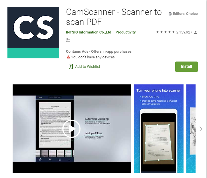 Best Document Scanning App For Android | by Ronak Patel | Medium