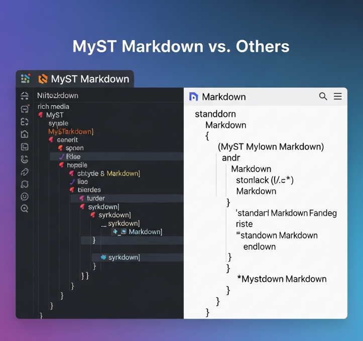 MyST Markdown vs Other Markdown Flavors: A Comprehensive Comparison