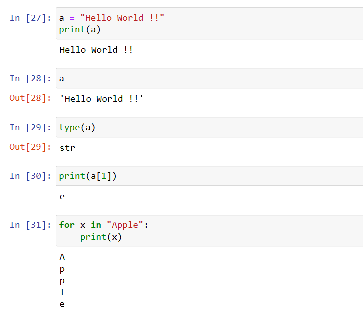 String In Python - Shweta Jadhav - Medium