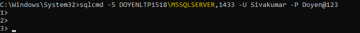 Named Instance → MSSQLSERVER