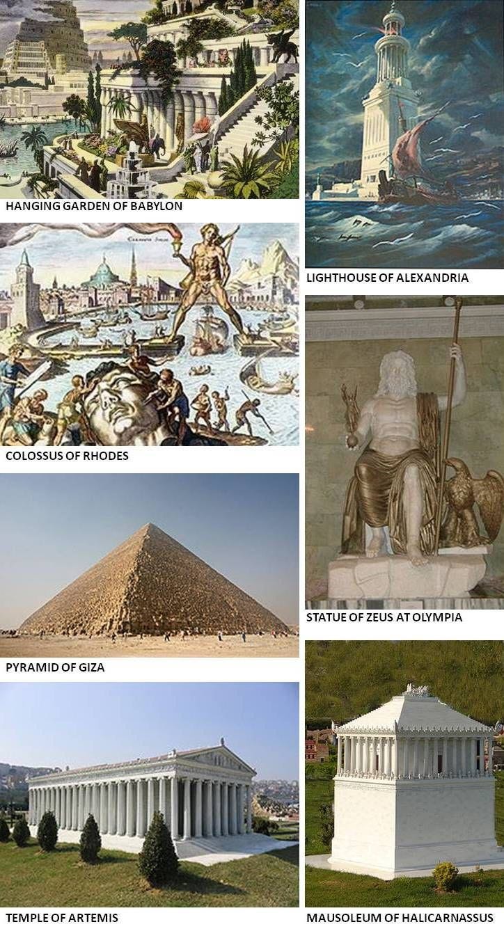 SEVEN WONDERS OF ANCIENT WORLD:. The world is full of amazement and… | by  Saveira Fahad | Medium