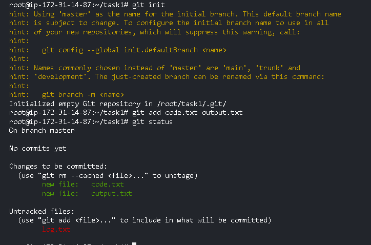 GIT Assignment Part-1. Create a new folder | by aravind | Medium