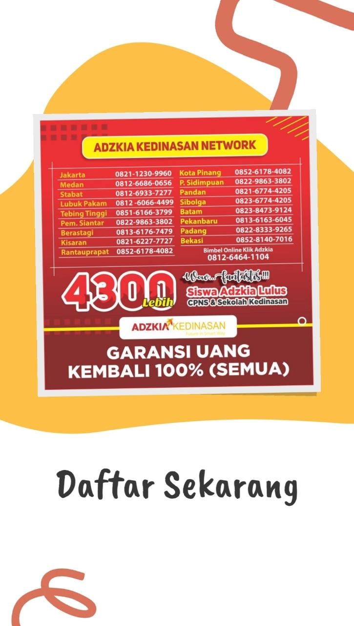 PUSAT NYA CPNS TERJAMIN PEKANBARU, Call 0813–6163–6045, bimbel online cpns 2021 gratis,bimbel skb…