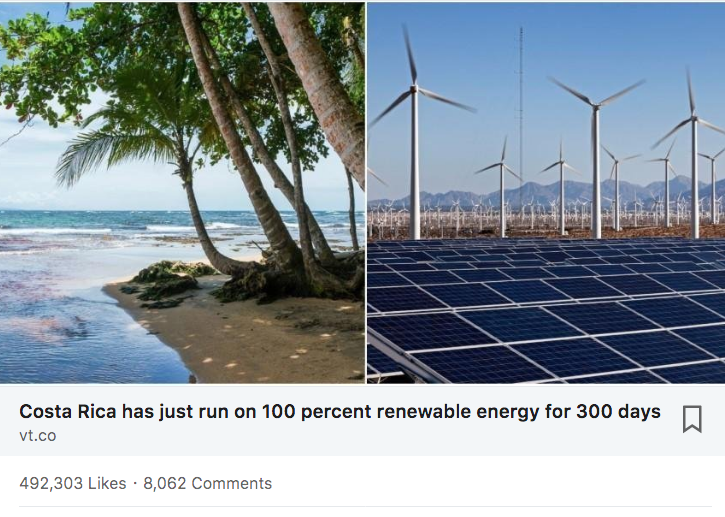 Costa Rica is Not 100% Renewable. Pet Peeves In Zero Carbon Reporting ...