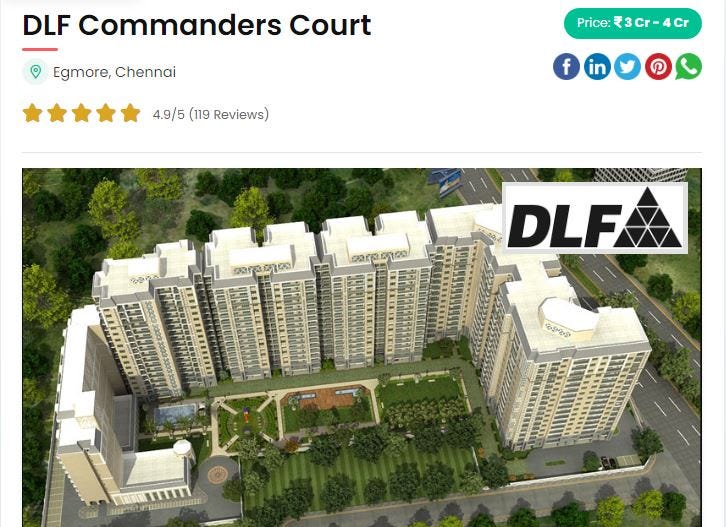 DLF Commanders Court Egmore Chennai Propleaf Medium