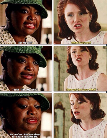 The Help (2011) — What gives Aibileen the courage to shout | by Su 