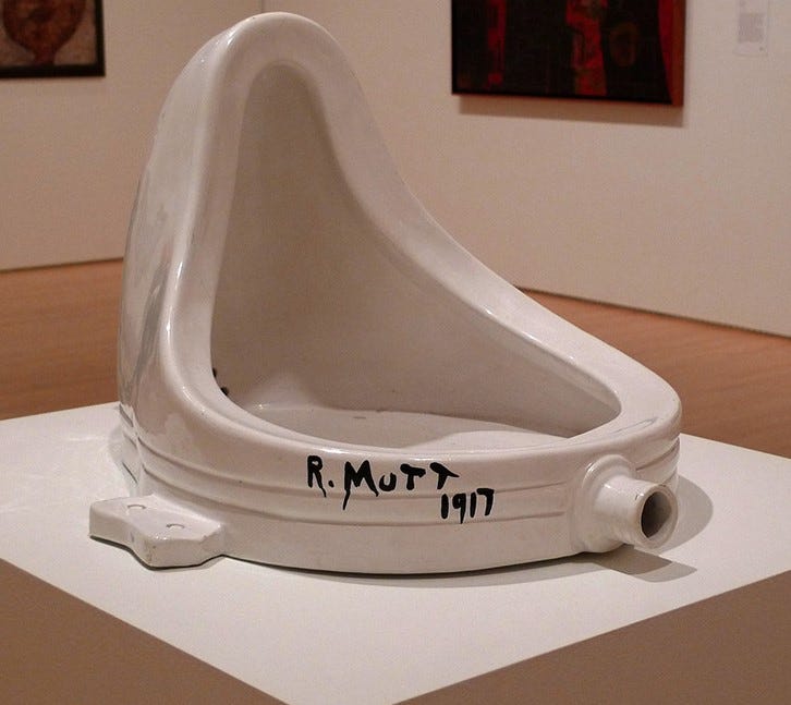 The urinal that changed the History of Art by Arte Original Medium