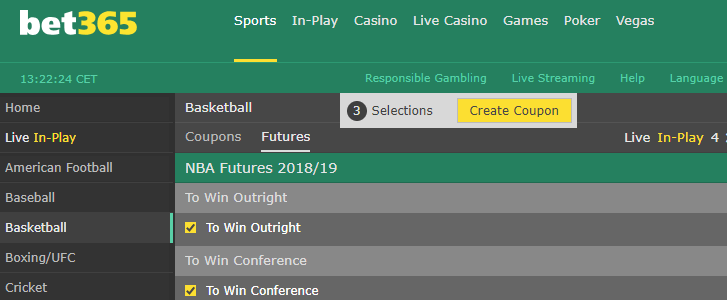 Free Bet365 bets every week simply by logging in - Mirror Online