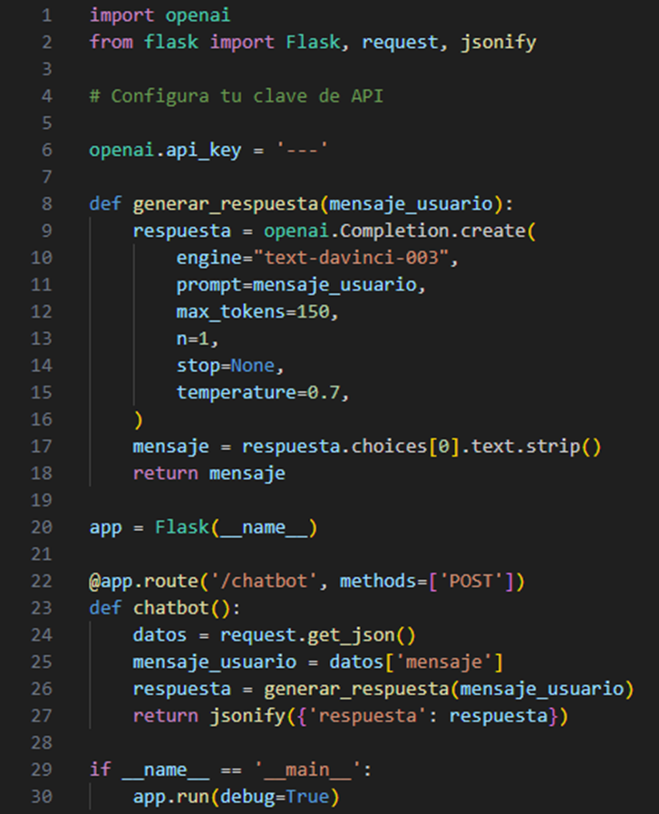 CREATE A GENERATIVE AI CHATBOT WITH PYTHON | by Marjiory Grace LLANTAY ...
