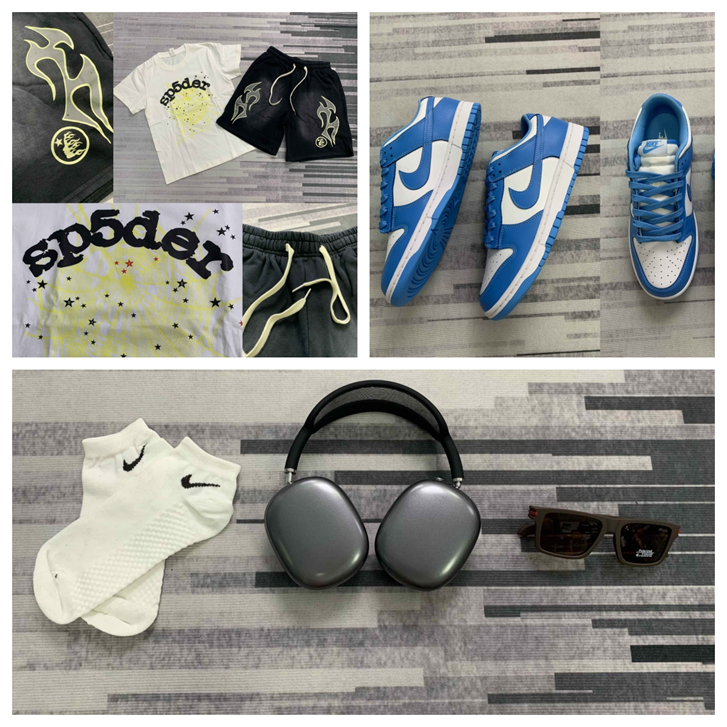 2026 Summer Outfits: How to Style Sp5der, Hellstar Flame Shorts & University Blue Dunks