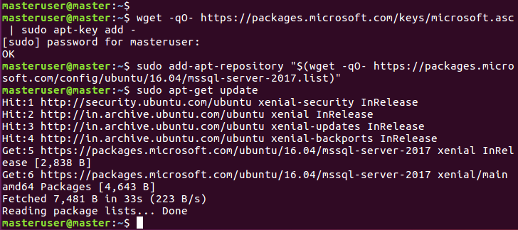 Installing SQL Server 2017 on Ubuntu 16.04 | by Rishabh Bidya | Medium