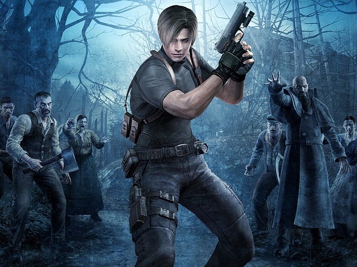 Ada Wong, resident evil 4 remake, Resident Evil 4, Resident Evil, Leon S.  Kennedy, Ashley Graham (Resident Evil), video game art, Video Game Horror,  horror, video games