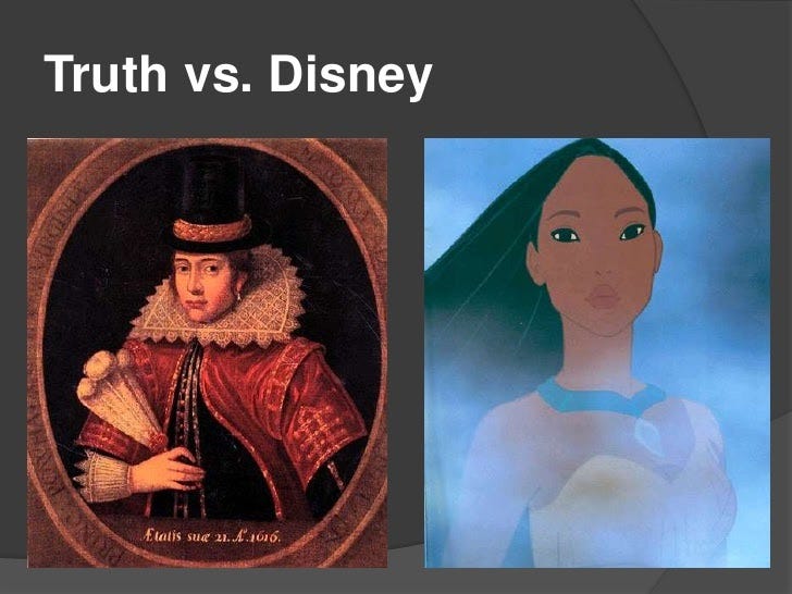 Disney's Pocahontas vs. Matoaka. As we gear into fall, and the… | by Pamela  J. Peters | Medium