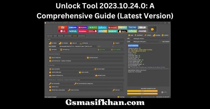 Free Download Unlock Tool 2023.10.24.0 (Latest Update.