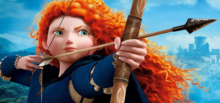 Merida, princesse Disney rebelle - Disney - 3 ans