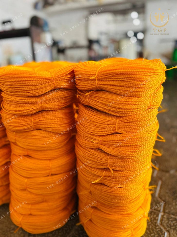 3 MM HDPE Mono Rope For Fishing Application Manufacturing Company-THE GREAT POLYMERS/GUJARAT/INDIA