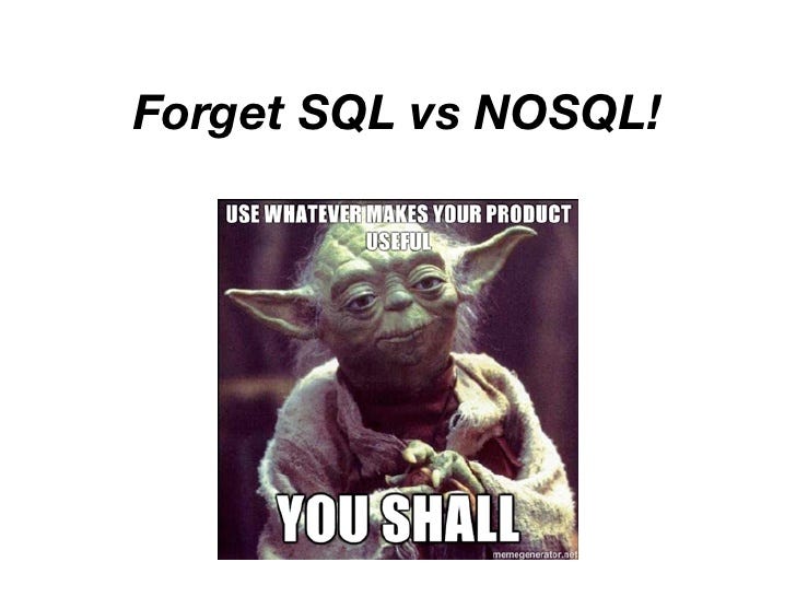 to sql or to no-sql ?. sql vs nosql, which is better | by Ameet | Medium