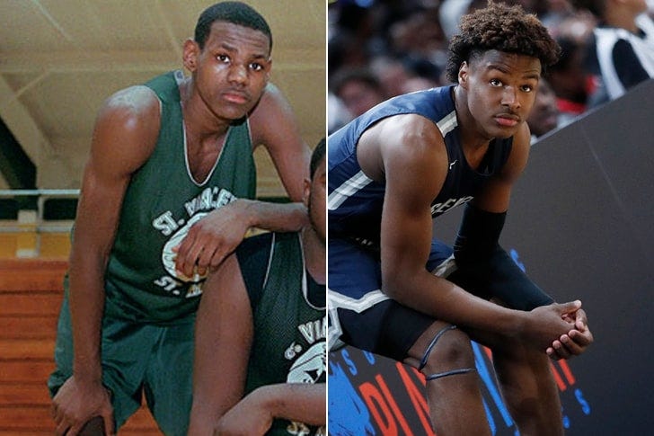 Lebron was how old when he started playing? - Ness Basketball - Medium