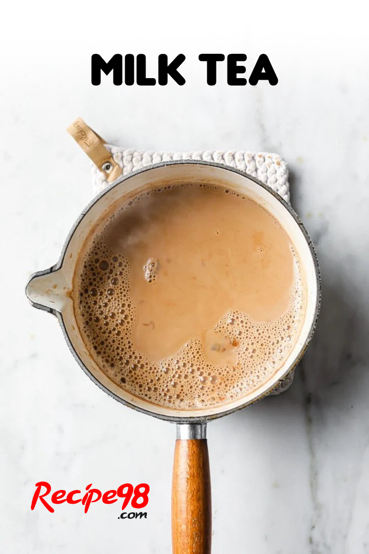 How to make milk tea. Milk tea is famous worldwide, and every… by