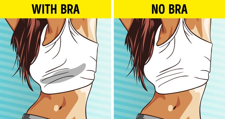 9 Reasons Why Women May Feel Better If They Stop Wearing Bras