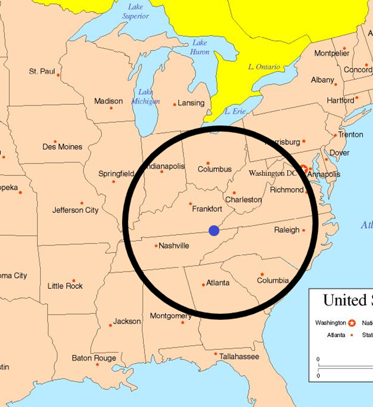 The One Minute Geographer Southwest Virginia’s Cumberland Gap by Jim Fonseca Medium
