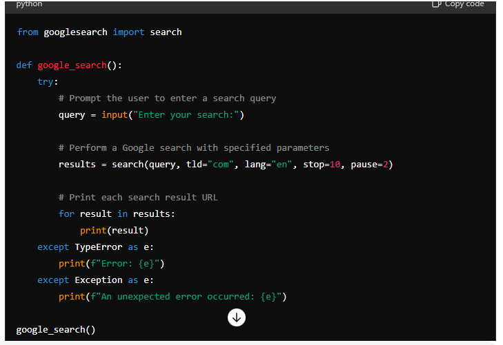 Automating Google Search with Python | by Saba Fatima | Medium