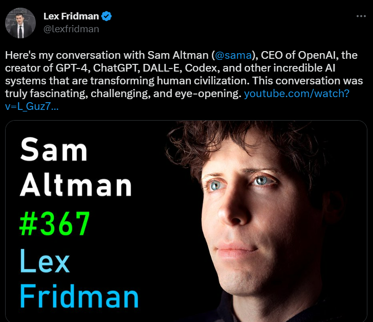 Lex Fridman's Artificial Intelligence Podcast (III) – Part 1 – Elon Musk  Interviews