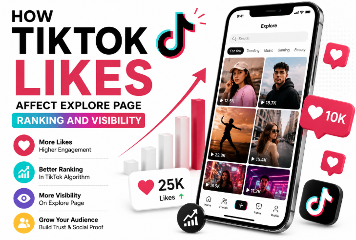 How TikTok Likes Affect Explore Page Ranking and Visibility