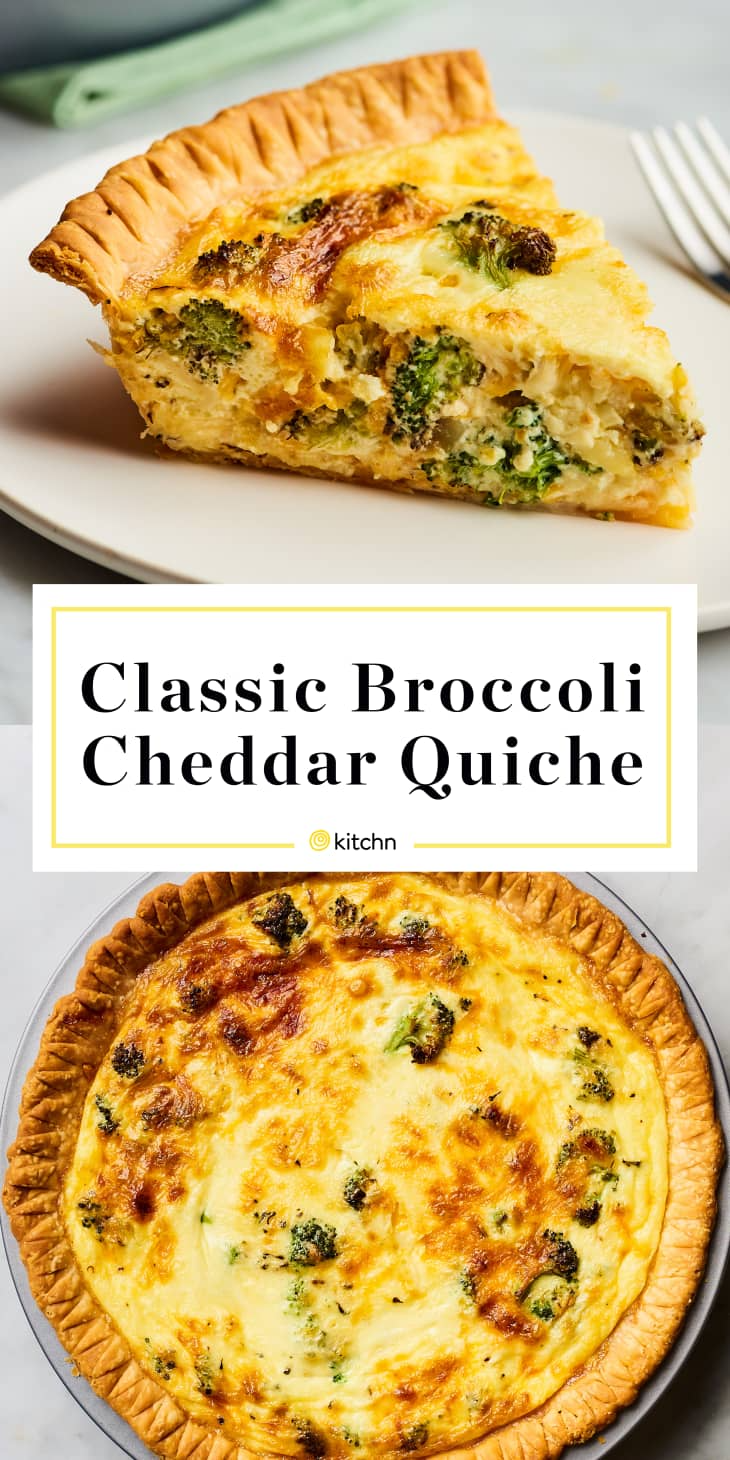 This Easy Broccoli Cheddar Quiche Delivers Extra Flavor and Texture ...