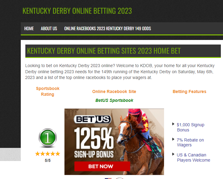 Bet On Kentucky Derby Online