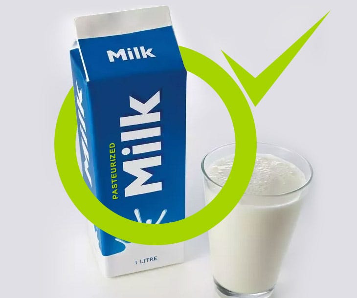 What is Pasteurized Milk Milky Day Medium