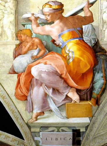 michelangelo female painting