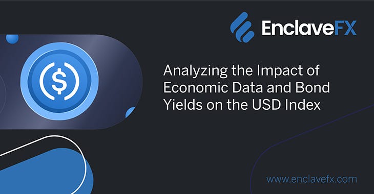 Analyzing the Impact of Economic Data and Bond Yields on the USD Index
