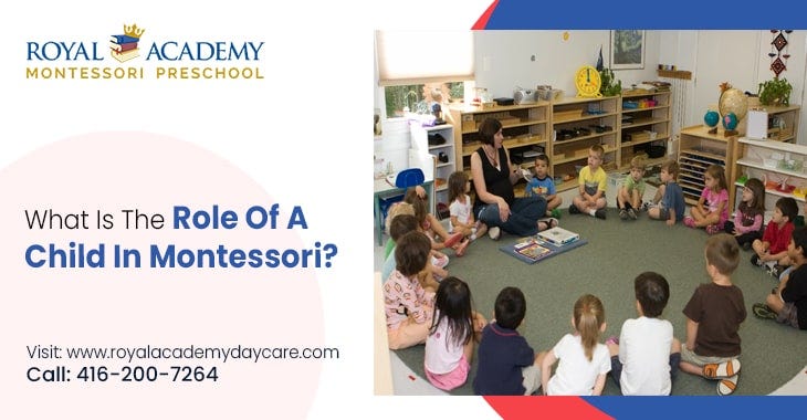 Montessori, an environment adapted to the child's development