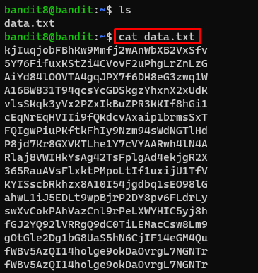 OverTheWire: Bandit Level 8→ Level 9 | by Aditya Mukati