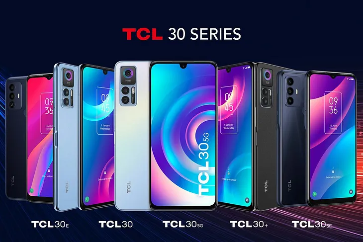 TCL’s 30 Series adds five new budget handsets in Europe starting at €139