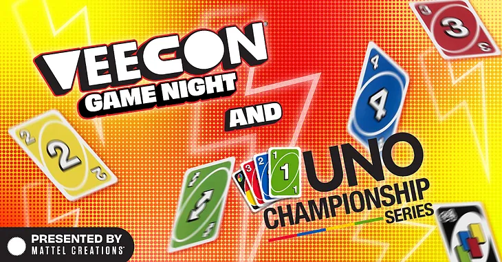 Announcing VeeCon Game Night & UNO® Tournament at VeeCon 2024