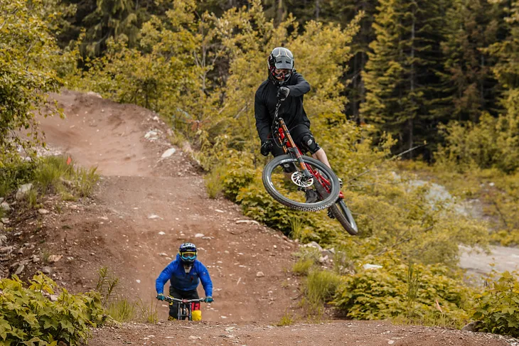 Mountain Biking — The Dead Sailor — A Physics Perspective