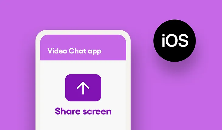 How to build an iOS video chat app with screen sharing