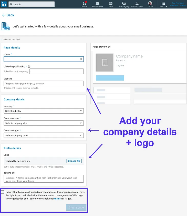 How Do I Make A Company Page On Linkedin