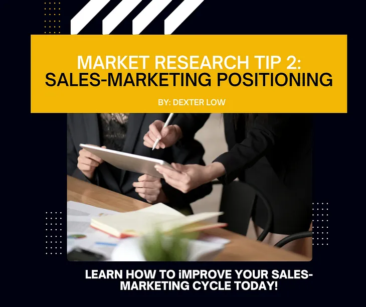 Market Research Sales — Marketing Positioning