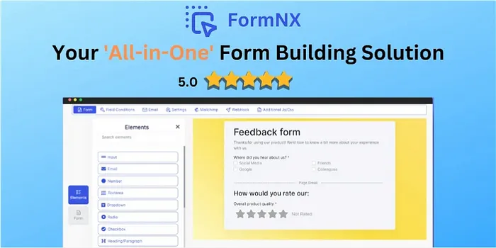 Best Form Builders Lifetime Deal Software