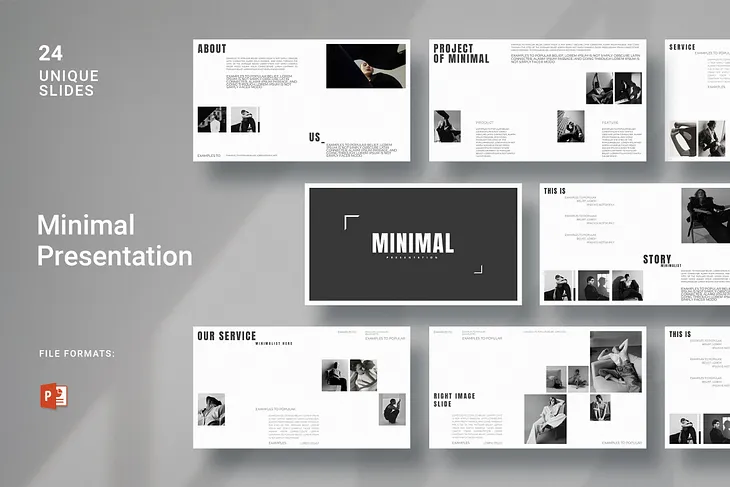 Minimal Presentation Template