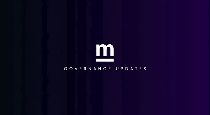 mStable Governance Updates — 5 September 2022