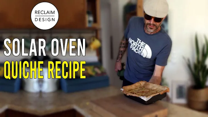 Delicious Solar Oven Quiche Recipe for 6