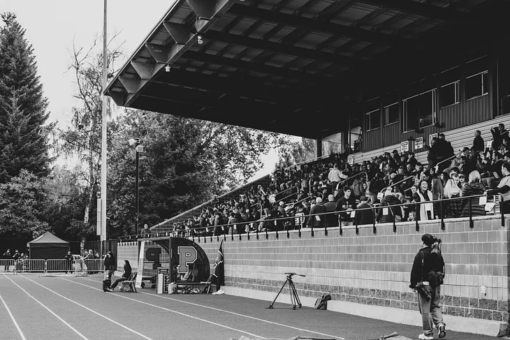 Coach in the Stands