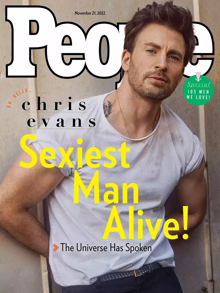 Chris Evans: Sexiest Runner Up