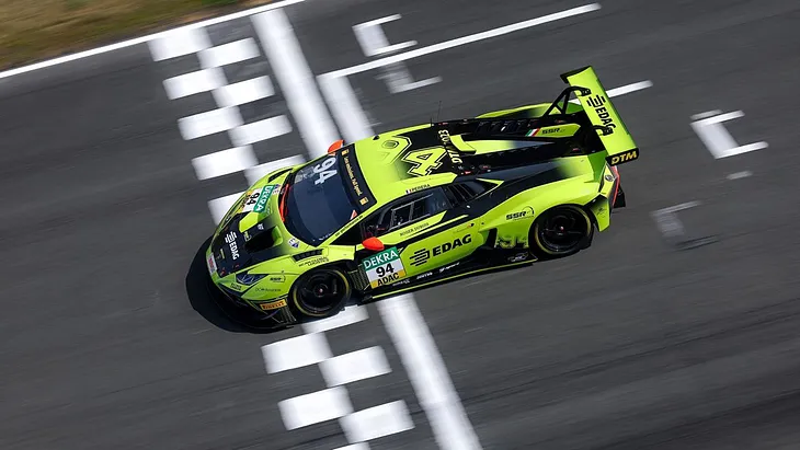 Lamborghini claims historic maiden for Huracán GT3 EVO2 in DTM opener at Oschersleben